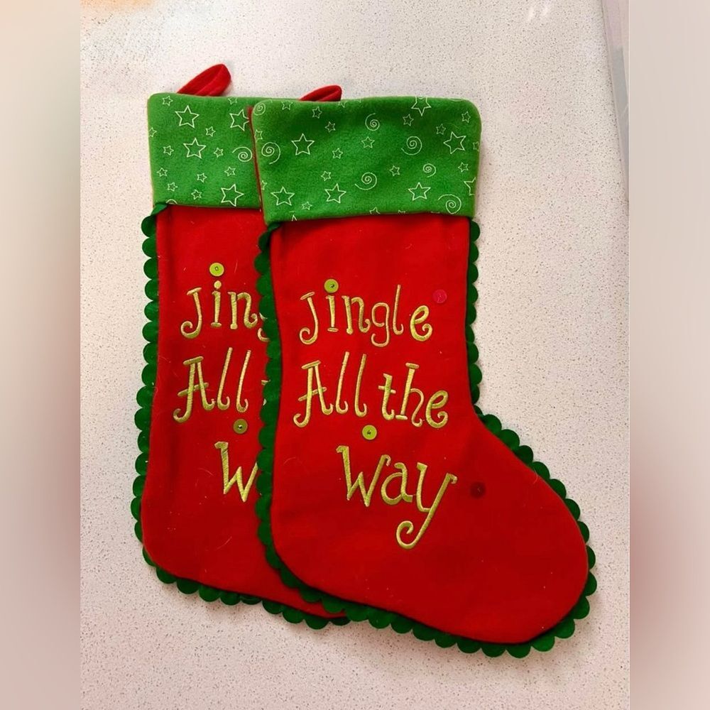 Christmas Stockings Jingle All the Way